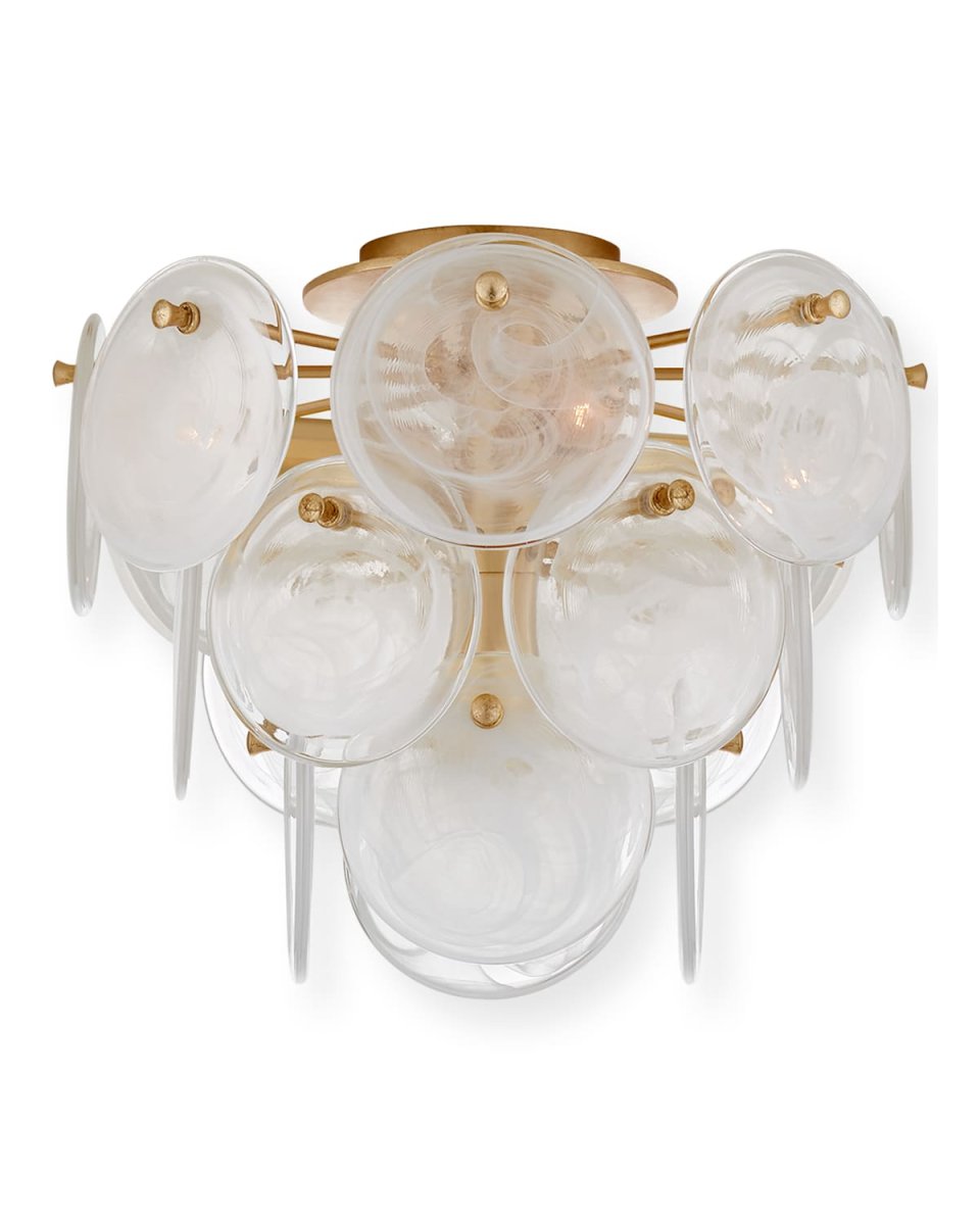 Loire Medium Tiered Flush Mount By AERIN